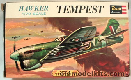 Revell 1/72 Hawker Tempest V, H620-50 plastic model kit